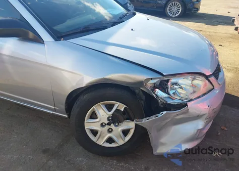 2005 Honda Civic Vp from USA, damaged, VIN 1HGEM21165L076990